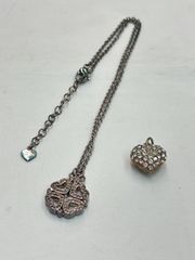 シルバー925製 手錠モチーフのペンダントトップ ロック パンク NANA系 