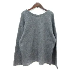 ダブルクローゼット w closet ニット セーター 長袖 F グレー /MNのサムネイル