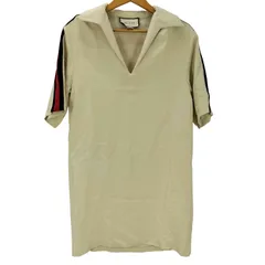 グッチ GUCCI MADE IN ITALY イタリア製 アーム シェリーライン スキッパー S/S ポロ ワンピース レディース EUR：40 のサムネイル