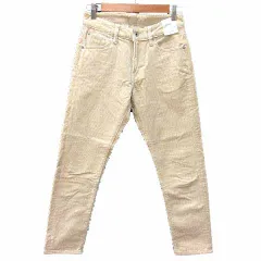 シップス SHIPS テーパードパンツ コーデュロイ アイボリー 白 ホワイト /YKのサムネイル