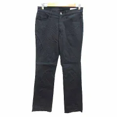 イネド INED テーパードパンツ 9 M 黒 ブラック /YKのサムネイル