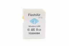 【美品】TOSHIBA 東芝 FlashAir W-03 8GBのサムネイル