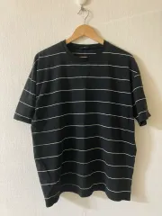 ストライプ長袖Tシャツ ブラックのサムネイル