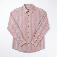 element of SIMPLE LIFE ストライプシャツ M ベージュ系 LOWRYS FARM風のサムネイル