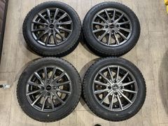 SR 14インチ アルミホイール スタッドレス付 4本 155/65R14 - メルカリ