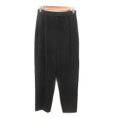 レリアン Leilian テーパードパンツ コーデュロイ 9 こげ茶 ダークブラウン /MSのサムネイル