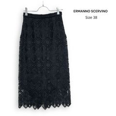 極美品イタリア製 ERMANNO SCERVINO 透かしレース スカート - メルカリ