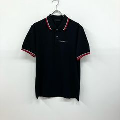 な*お様 PRADA 黒 ポロシャツ ストライプ な*お様 PRADA 黒 ポロシャツ ストライプ - メルカリ