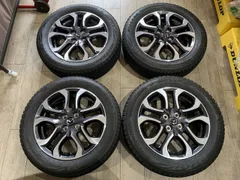 【2605046】スタッドレス マツダ DJ デミオ 純正 ホイール 16インチ 5.5J +40 PCD100 4H + BRIDGESTONE BLIZZAK VRX2 185/60R16 2018年 7mmのサムネイル