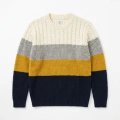 graniph グラニフ マルチカラー ニット セーター Mサイズ JOURNAL STANDARD風のサムネイル