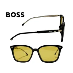 【HUGO BOSS】 ヒューゴ ボス　サングラス　1815/F/SK　807HO　ブラック　アジアンフィット　国内正規品のサムネイル
