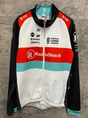 KF149 クラフト CRAFT 長袖 サイクルジャケット 白 XL 裏起毛 RadioShack TREKのサムネイル
