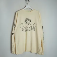 ARIES アリーズ アリエス Sun & Moon ロングスリーブ Tシャツ 長袖 カットソー ロンT FSA600007 ベージュ L 3513Q★4のサムネイル