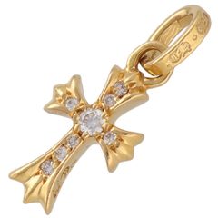 中古】 CHROME HEARTS クロムハーツ タイニーファットクロスチャーム