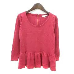 プロポーション ボディドレッシング PROPORTION BODY DRESSING ニット カットソー 長袖 3 M ピンク /MNのサムネイル