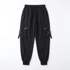 カーゴパンツ ジョガーパンツ ブラック XL ストリート系 UMBRO風のサムネイル