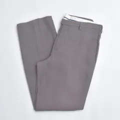 90s ルーマニア製 KENZO HOMME ケンゾーオム リネン ノータック スリム スラックス トラウザーズ ドメスティック USED ヴィンテージ ビンテージ ブランド古着 メンズW33～34インチ相当のサムネイル