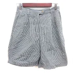 エディーバウアー EDDIE BAUER GOLF キュロット 総柄 4 黒 ブラック 白 ホワイト /RTのサムネイル