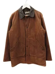 ショット SCHOTT 茶タグ レザー ハンティングジャケット 38 ブラウン USA製 ブランケットライナーのサムネイル