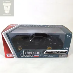 【未開封品】MOTOR MAX American Classics 1/24スケール 1973 PONTIAC FIRE BIRD TRANSAM/ポンティアック ファイヤーバード トランザム ダイキャストのサムネイル