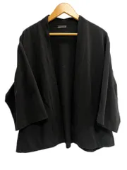 ラッドミュージシャン LAD MUSICIAN 21SS KIMONO SHORT CARDIGAN 黒 2321-602 サイズ42 カーディガン ブラック 101MT-6395のサムネイル