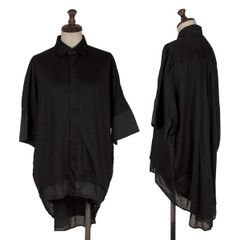 ヨウジヤマモト ノアールYohji Yamamoto NOIR コットン袖レイヤード