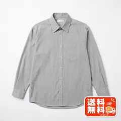 CLOVER PIGEON クローバーピジョン 長袖シャツ グレー シンプル UNIQLO風のサムネイル