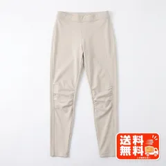 サイドギャザー ストレッチパンツ ベージュ Mサイズ カジュアル lululemon風のサムネイル