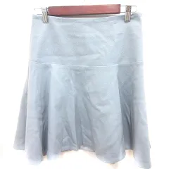ドレステリア DRESSTERIOR スカート フレア ひざ丈 36 スモークブルー /RTのサムネイル
