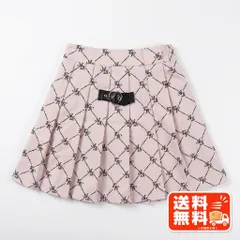Ank Rouge アンクルージュ モノグラム柄 プリーツスカート M GRL風のサムネイル