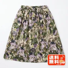 dolly-sean ドリーシーン 花柄 フレアスカート ベージュ 1 JOURNAL STANDARD風のサムネイル