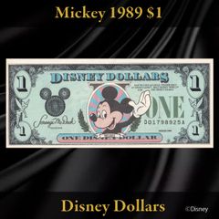 ディズニーダラー Disney Dollar 1ドル【1990年製】 - メルカリ