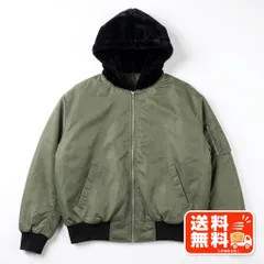フード付き MA-1ジャケット カーキ ミリタリー アウター Mila Owen風のサムネイル