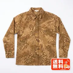 Miss Denim ミスデニム 長袖シャツ 9サイズ ブラウン カモ柄 UNIQLO風のサムネイル