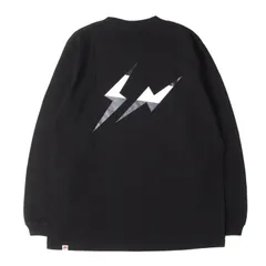 【新品】fragment design フラグメント デザイン Tシャツ ブラック 黒 サイズ:M | ポケットモンスター / ポケモン THUNDERBOLT PROJECT カビゴン ロングスリーブ Tシャツ | トップス カットソー 長袖【メンズ】のサムネイル