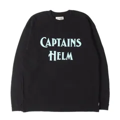 Captains Helm キャプテンズヘルム Tシャツ ブラック 黒 サイズ:M | ブランドロゴ ロングスリーブ Tシャツ | トップス カットソー 長袖【メンズ】【中古】のサムネイル