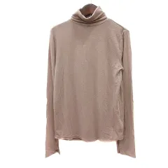 フレイアイディー FRAY I.D ニット カットソー タートルネック 長袖 カシミヤ混 ONE M 茶 モカブラウン /MNのサムネイル