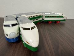 プラレール 新幹線2車(0系＆E4系 Max) - メルカリ