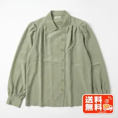 NINA RICCI ニナリッチ 長袖シャツ ブラウス グリーン 11号 CHRISTIAN AUJARD風のサムネイル