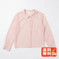 Tokyo Kari トーキョーカリ 刺繍襟 ブラウス ピンク レトロのサムネイル