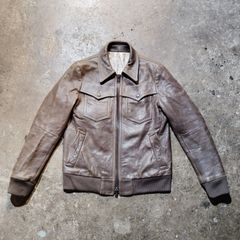 70年代　Crae Carlyle CARRY ALL レザージャケット 70年代 Crae Carlyle CARRY ALL レザージャケット - メルカリ