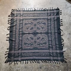 極美品】NUMBER (N)INE 07SS 音符ストール 白x黒 - メルカリ
