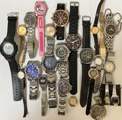 腕時計セット まとめ売りジャンク ブランド多数 TECHNOS DIESEL他
