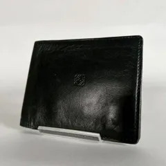 S-41 LOEWE ロエベ アナグラム 財布 二つ折り 札入れ ブラック ナッパレザー 64-10-260522 4-1のサムネイル
