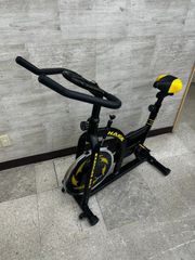 フィットネスバイク スピンバイク ブラック イエロー 愛知県豊橋に 