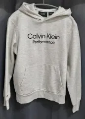 Calvin Klein パフォーマンス フーディー Tシャツ グレーのサムネイル