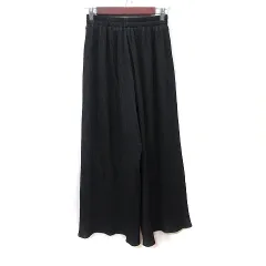 レイカズン Ray cassin ワイドパンツ スカンツ プリーツ F 黒 ブラック /YI ●RYのサムネイル