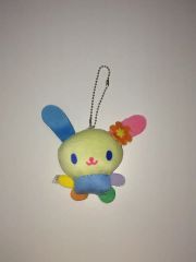 サンリオ ウサハナ 2003年 ぬいぐるみ キーホルダー☆平成レトロ☆当時