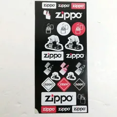【未使用品】【送料無料】zippo ライター ステッカー シール 25アイテム 非売品  ※メール便でお送りします【代引き不可】のサムネイル