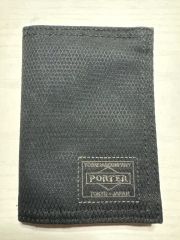 PORTER 二つ折り財布 ブラック CORDURA - メルカリ